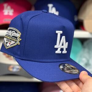 New Era Los Angeles Dodgers 2025 World Series Champions A-Frame 9FIFTY Snapback